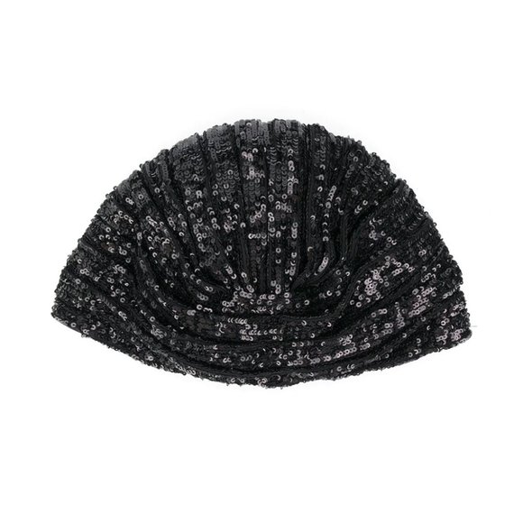 Saint Laurent sequin turban